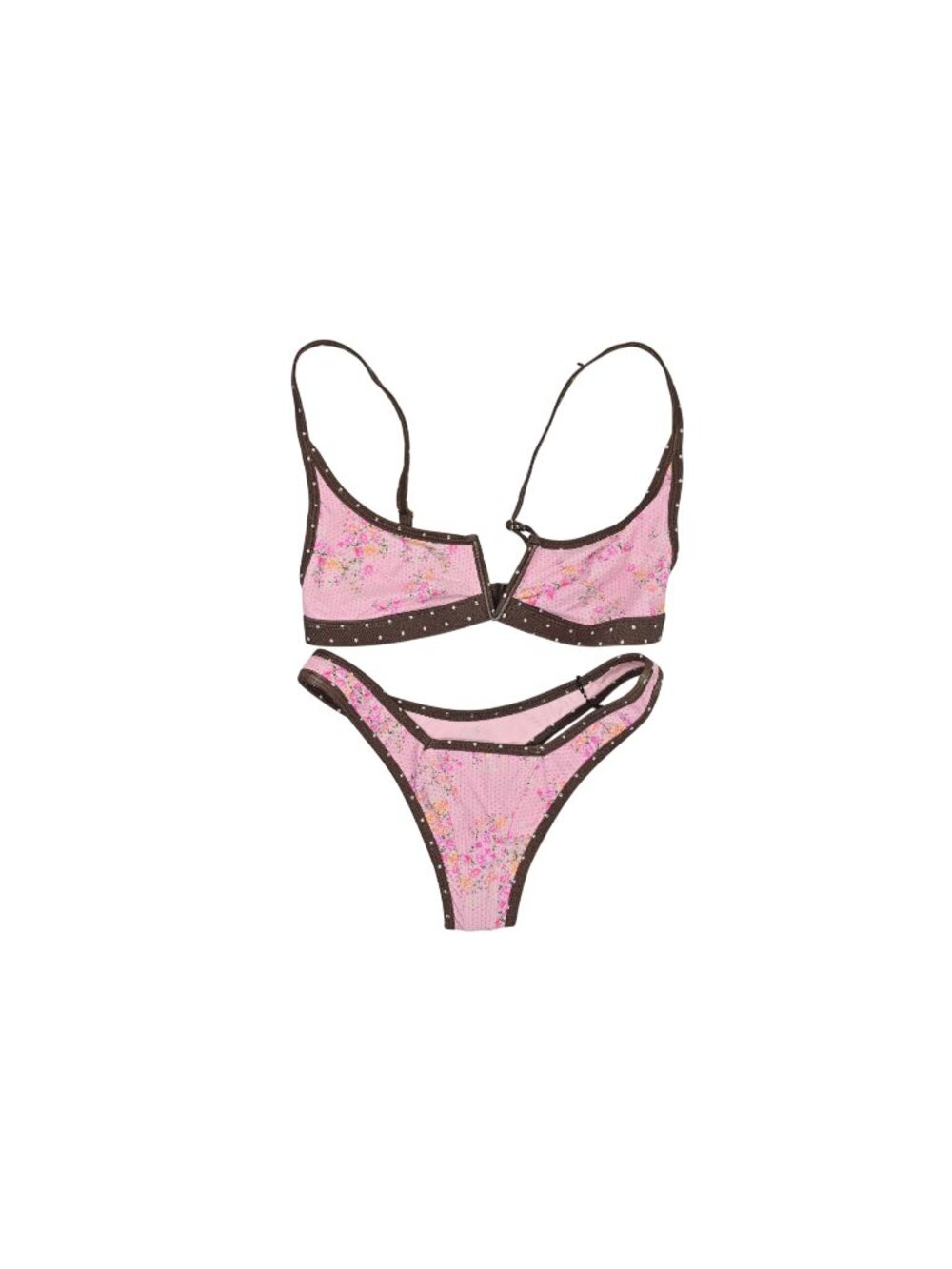FAE House Gypsy Top & Goi Bottoms Bikini Set in Peony